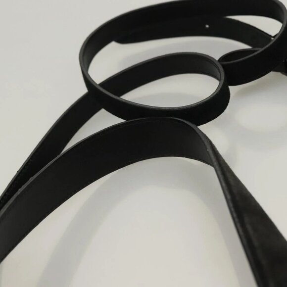 Salvatore Ferragamo Hand Bag Suede Black Silver Auth - Picture 4 of 16